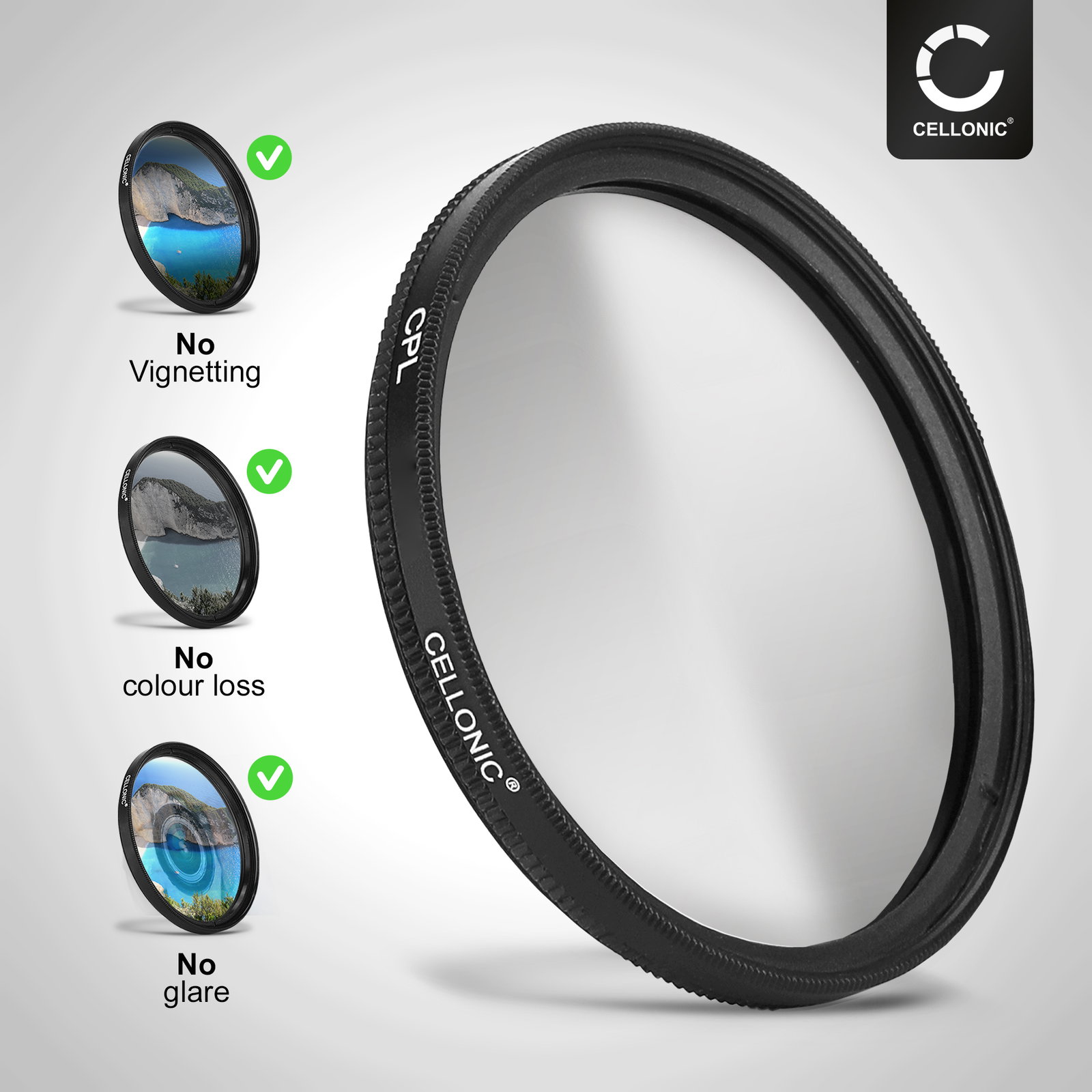 Filtre Polarisant CPL Nikon Nikkor Z 24mm 1:1.8 S Filtre