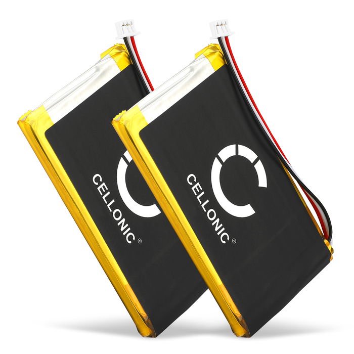 2x Batterie AHL03714000,VF8 1300mAh pour TomTom Go 720, Go 730 -