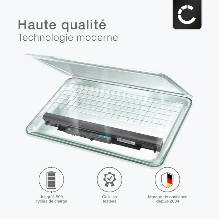 Batterie PC Portable HS Pour Pièces, Compatible HP, Apple, Samsung