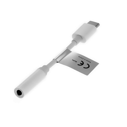 Adaptateur USB-C vers jack casque 3,5 mm 2 en 1 AUX avec charge rapide