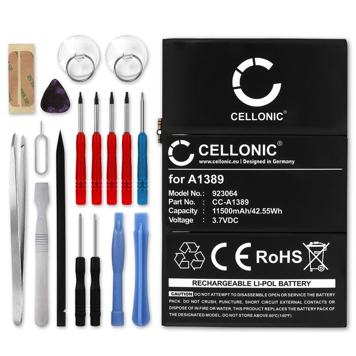 Apple A1389 Batterie + kit d'outils 11500mAh de CELLONIC