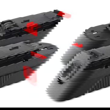 2x Batterie A18, 244760-00, A1718, A18E, HPB18, HPB18-OPE 3Ah pour Black & Decker Firestorm FS18/FS1800/FS1800CS/FS1800D/FS1800D-2 -