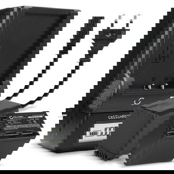 Pack de 2x batteries VW-VBK180 VW-VBT190 VBT380 VW-VBY100 4040mAh pour appareil photo Panasonic HC-V770 V777 V760 V380 V270 V180 V100 V800 HC-VX980 HC-VXF990 - Avec chargeur VW-BC10 et câble d'alimentation