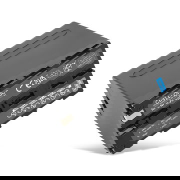 Batterie pour Sony HXR NX 100, NEX FS700R, FS700RH, HVR-Z1, HVR-V1 10050mAh USB-Out 2.4A de CELLONIC