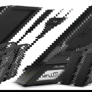 2x NP-F930 NP-F950 NP-F960 NP-F970 XL-B2 XL-B3 Camera Battery + Charger Set for Sony HXR-NX100 NX5 HXR-MC2500 HDR-FX7 FX1 FX1000 HVR-Z1 HVR-HD1000 DSR-PD150 PD170p 4400mAh Replacement Battery BC-VM50 LCD Smart Charger