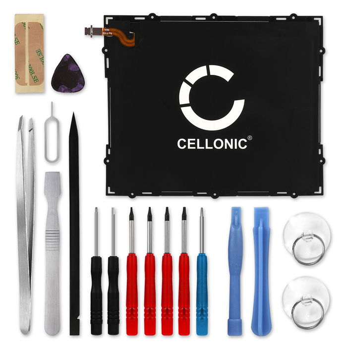 Samsung SM-T587 Galaxy Tab A 10.1 Batterie + kit d'outils 7300mAh de CELLONIC