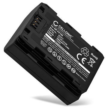 Batterie pour Sony A7 IV, Alpha 7 IV, A6700, A6600, A7S III, Alpha 9, Alpha 7R III NP-FZ100 (1600mAh, 7.2V) de CELLONIC