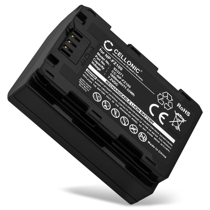 Sony A6600 ILCE-6600 Batterie 1600mAh de subtel