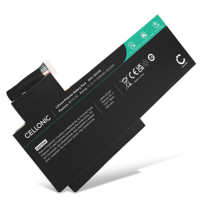 MSI BTY-L76 Batterie 5300mAh de subtel