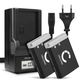 2x 1010mAh 3.6V + Chargeur