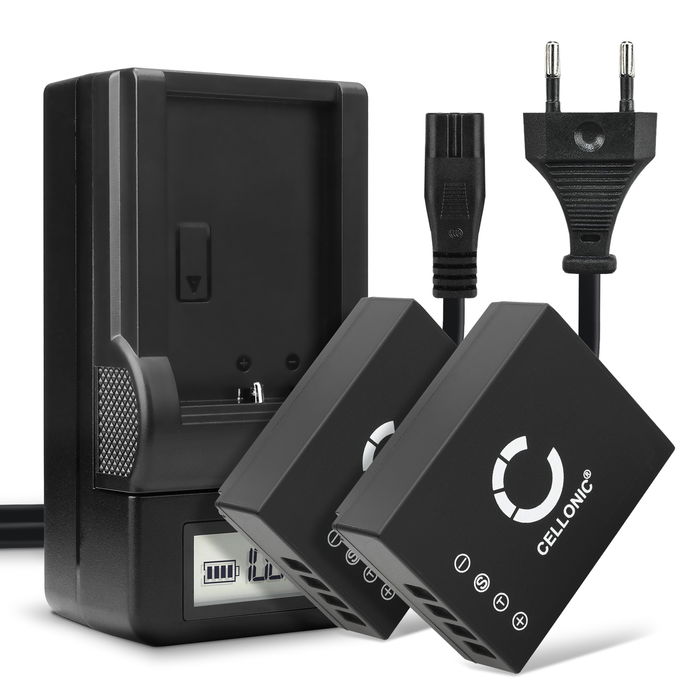 2x Fuji FujiFilm X-A5 Batterie + Chargeur 1140mAh de CELLONIC