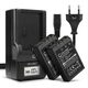 2x Battery (1000mAh, 7.4V) + Charger