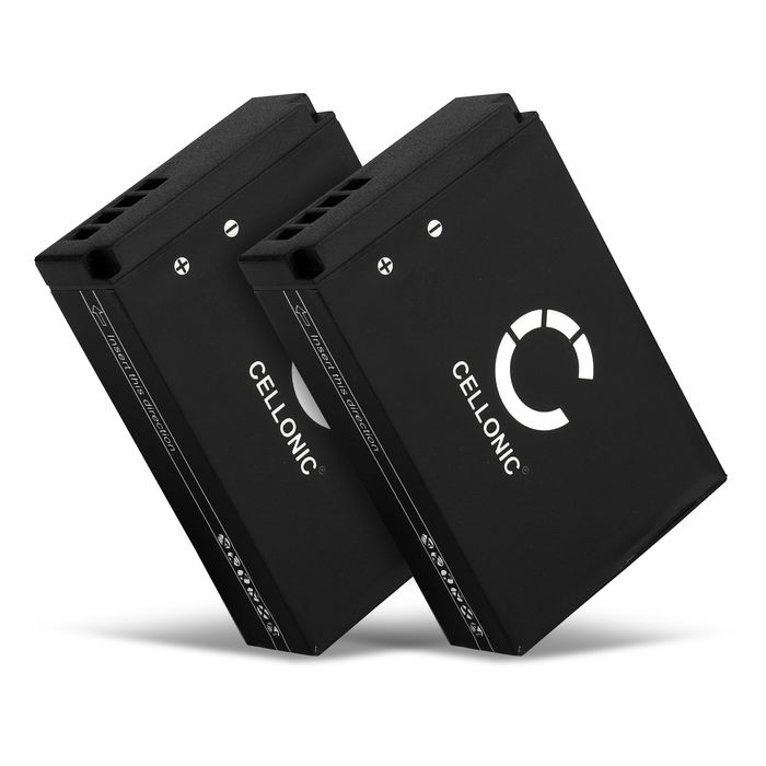 2x Canon EOS M50 Batterie 820mAh de CELLONIC