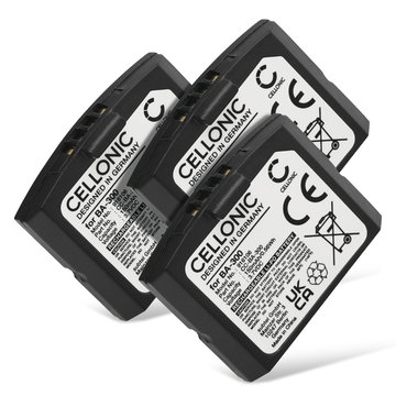 3x Batterie BA300 BA 300 150mAh pour casque audio Sennheiser Set 840 TV, RS 4200, RI 410, Set 830 TV, Set 840-S, Set 900, RR 840