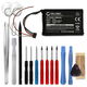 1x 1200mAh 3.7V + kit d'outils 17pcs