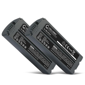 2x Battery for Canon Selphy CP1500, CP1300, CP1200, CP1000, CP910, CP900, CP810, CP800, CP780, CP510 NB-CP2LH NB-CP2L (2000mAh, 22.2V) from CELLONIC