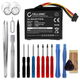 1x 1000mAh 3.7V + kit d'outils