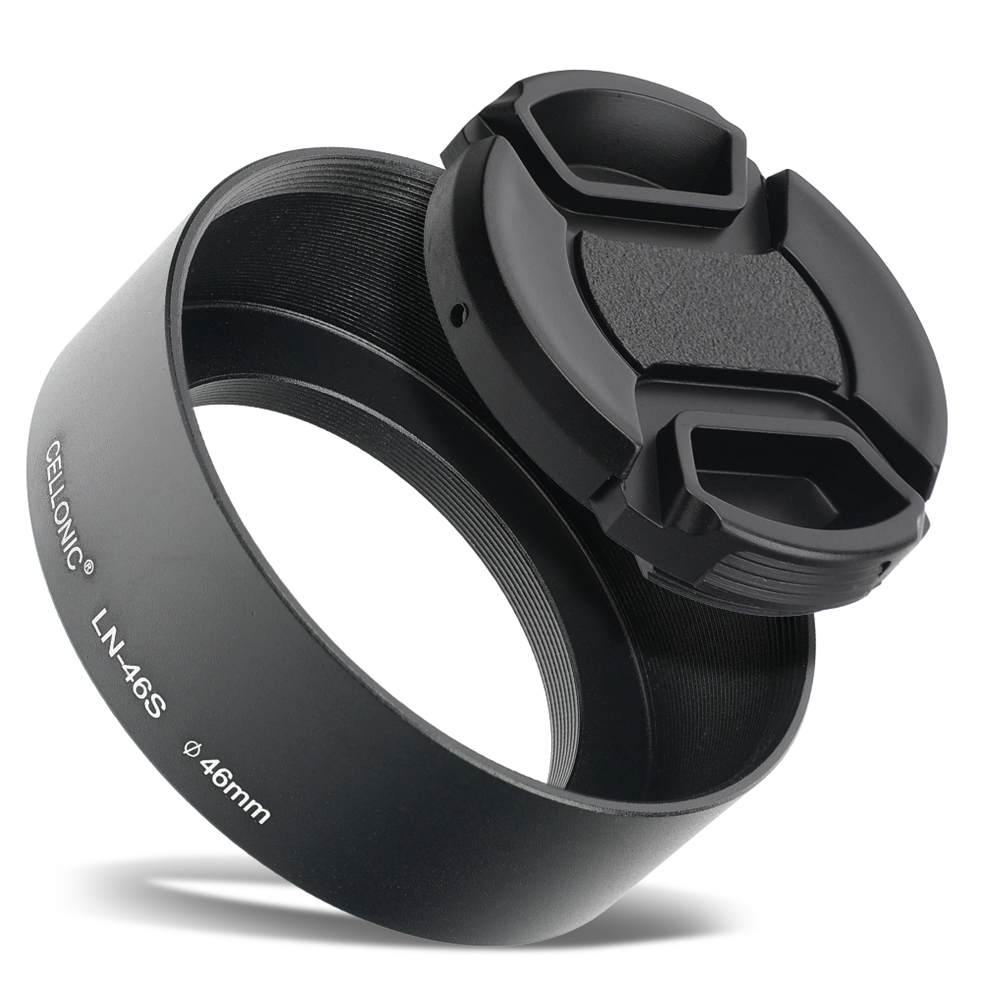 Vhbw Paraluce 46mm In Metallo Argento Per Olympus 12mm ED E 17mm F/1.8