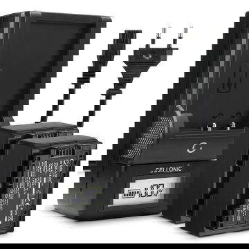 2x CELLONIC Camera Battery for Canon LEGRIA HF R806 R86 HF R706 HF R606 HF R506 R406 R306 R36 VIXIA HF R500 Replacement BP-718 BP-709 Battery 1600mAh Backup + Charger CG-700