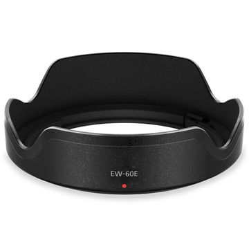 EW-60E Appareil photo Pare-soleil pour Canon EF-M 11-22mm f/4-5.6 IS STM – Plastique baïonnette Fleur / Tulipe / Pétale Pare-soleil de CELLONIC