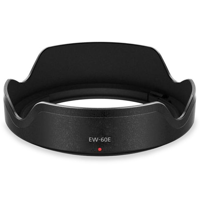 EW-60E Appareil photo Pare-soleil pour Canon EF-M 11-22mm f/4-5.6 IS STM – Plastique baïonnette Fleur / Tulipe / Pétale Pare-soleil de CELLONIC