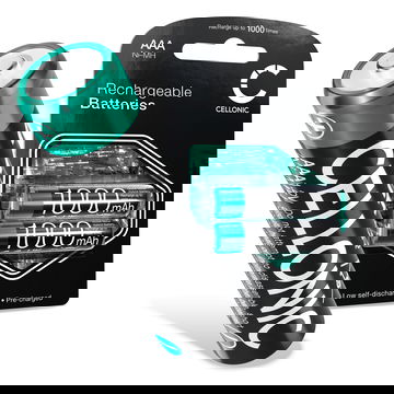 Pile AAA pour Telekom Speedphone 12, 11, 10, 52, 51, 31, 32, Sinus 501, 301, 207, 206, 205, A32 1000mAh de CELLONIC