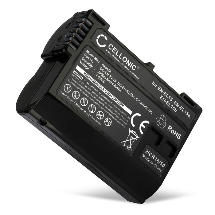 Nikon D850 Batterie 2000mAh de CELLONIC