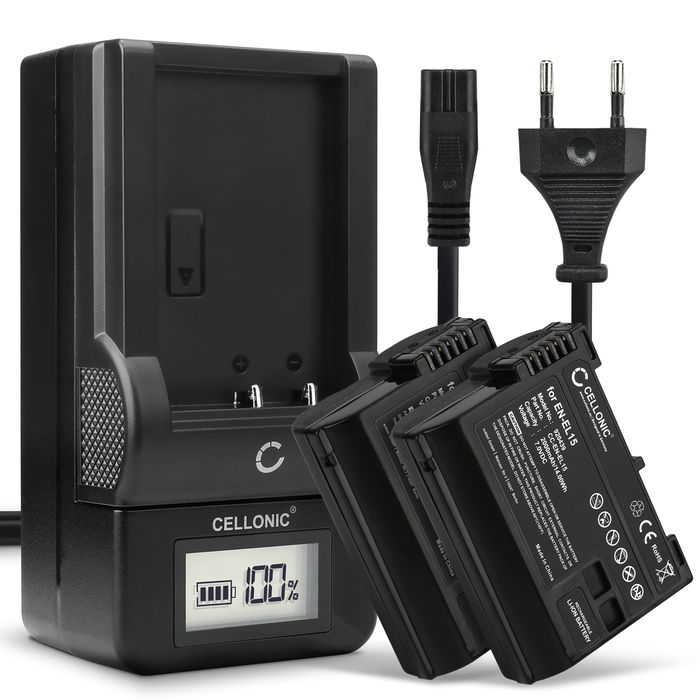 2x Nikon Coolpix 5400 Batterie