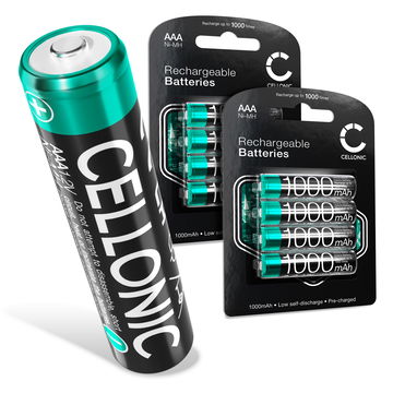 Battery for DeTeWe Outdoor 8500 8x 1000mAh AAA Battery Replacement