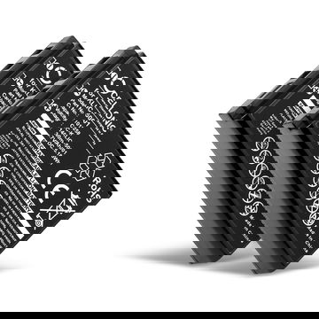 2x Batterie 1400mAh pour appareil photo Kodak Easyshare DX6490 DX7440 DX7590 - Remplacement modèle KLIC-5001