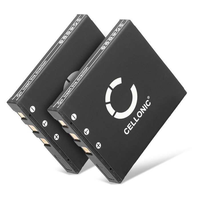 2x Pentax Optio SVi Batterie