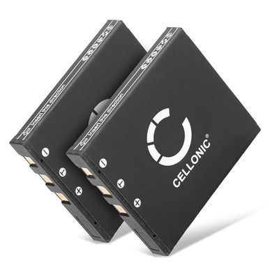 2x Batterie 850mAh pour appareil photo Pentax Optio S, Optio S5i, Optio S6 - Remplacement modèle D-LI8 D-LI85