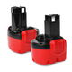 2x 3000mAh 9.6V