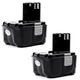 2x 3000mAh 14.4V