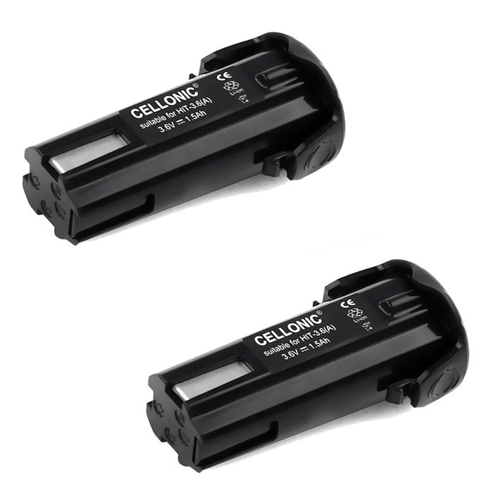 2x Hitachi DB 3DL2 Batterie 1.5Ah de CELLONIC