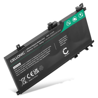 Batterie pour Pavilion 15-DP, 15-BC, 15t-B, Omen 15-AX, 15T-AX, TE03XL 11.55V 4380mAh de CELLONIC