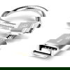 USB-C 2.0 Aluminium, argent
