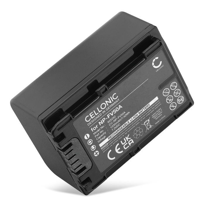 Sony HDR-CX130 Batterie 1030mAh de subtel