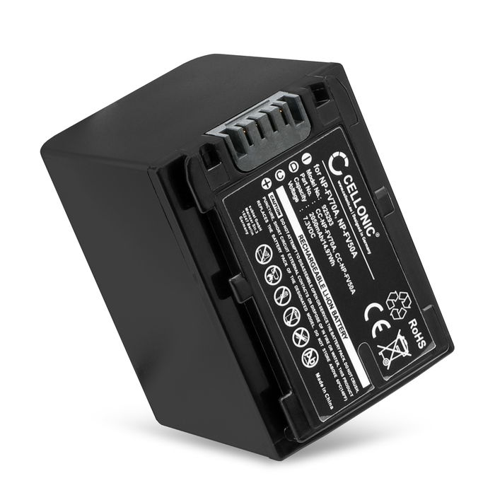 Sony HDR-CX115 Batterie 2050mAh de subtel