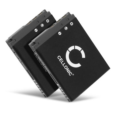 2x Batterie 600mAh pour appareil photo Sony Cyber-shot DSC-G3 DSC-T2 DSC-T200 - Remplacement modèle NP-BD1 NP-FD1