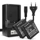 2x 2000mAh 7.4V + Chargeur