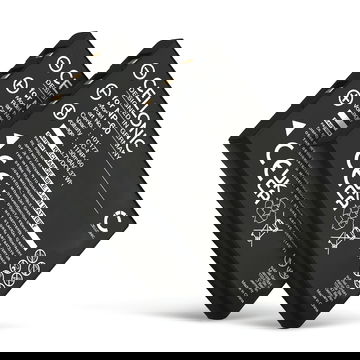 2x Battery for Falk IBEX 30, IBEX 30 Cross, IBEX 40, Falk NP-60 1180mAh from CELLONIC