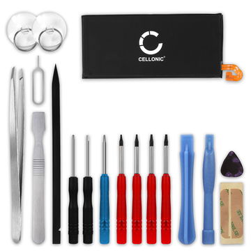 CELLONIC Phone Battery Replacement for Samsung Galaxy J3 (2017) + 17-Tool Phone Repair Kit - EB-BJ330ABE 2400mAh