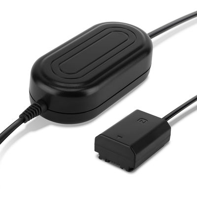 Chageur AC Sony Alpha 7 IV, 7C, 7S II, 7R III, Alpha 9, Alpha 6600 - Dummy Battery AC-FZ100 avec Câble de ca. 3m de subtel