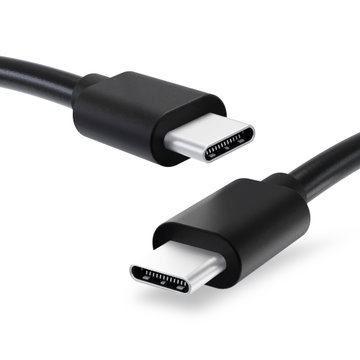 Câble USB C Type C de 1m pour montre Huawei P40, P40 Pro / P30, P30 Lite / P20, P20 Pro, P20 Lite data et charge 3A (PD 60W) noir en PVC