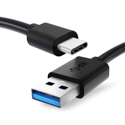 C&acirc;ble USB C Type C de 1m pour montre Samsung Galaxy S21, S20, S20 FE, S10, S9, Plus, Ultra / Note 20, 10 / A71, A52, A51, A21s, A12 data et charge 3A noir en PVC