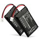 2x 1000mAh 3.7V