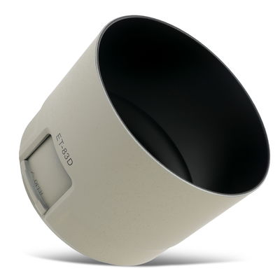 ET-83D Appareil photo Ø 77mm Pare-soleil téléobjectif pour Canon EF 100-400 mm 1:4.5-5.6L IS II USM – Plastique Baïonnette Cylindrique / Rond Pare-soleil de CELLONIC