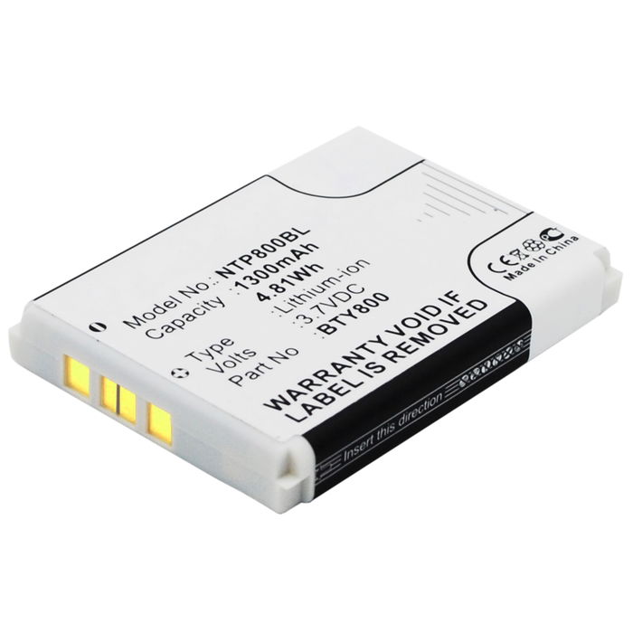 Batterie pour Cipherlab 8300, 8000, 8200, BA-80S1A2, CPT-8300 1300mAh 3.7V de CELLONIC