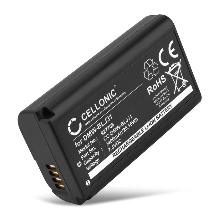 Panasonic Lumix DC-S1 Batterie 3400mAh de subtel